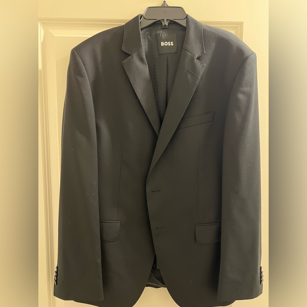 BOSS Slim Fit Black Jacket